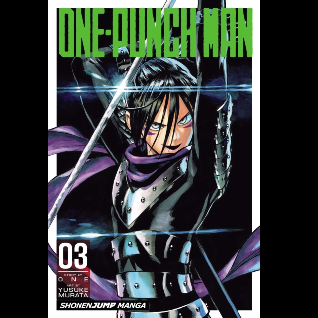 One-Punch Man volume 3 a 216 page paperback manga graphic novel by ONE with art by Yusuke Murata