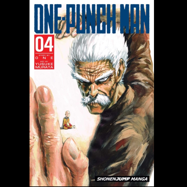 One-Punch Man volume 4 manga graphic novel.