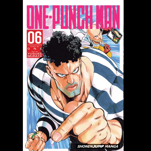One-Punch Man volume 6 a 200 page paperback manga graphic novel by ONE with art by Yusuke Murata