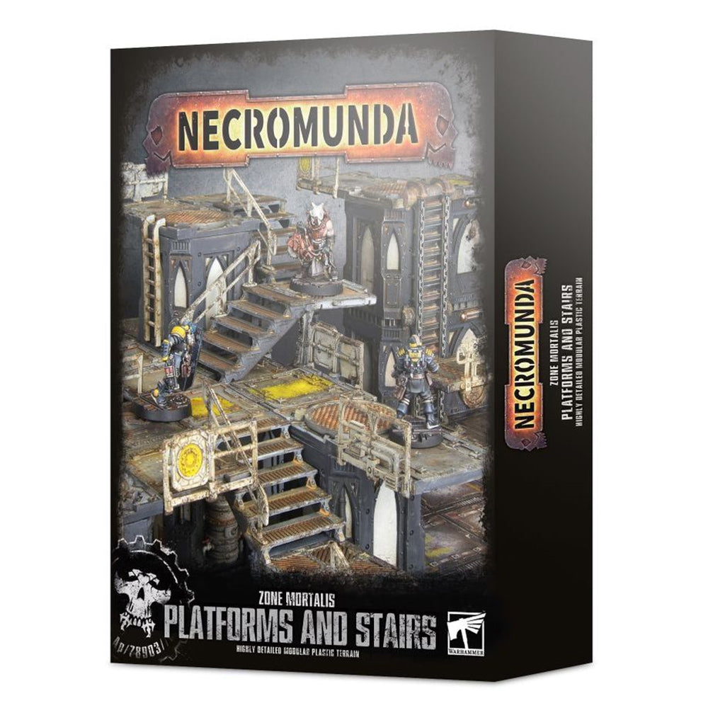 Platforms & Stairs - Necromunda Zone Mortalis