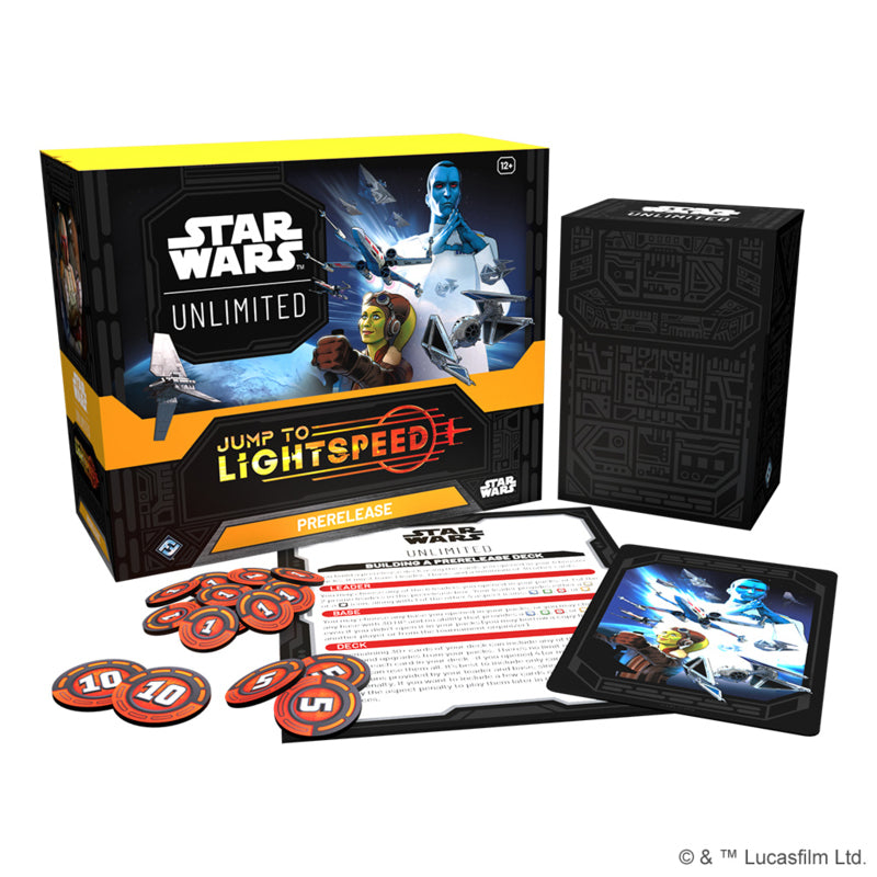 Star Wars Unlimited Jump To Lightspeed Prerelease Kit