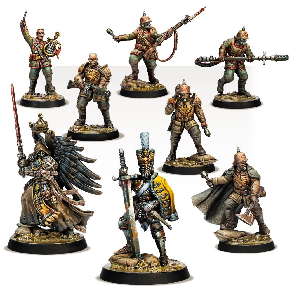 Trench Crusade Stosstruppen Warband Painted Example