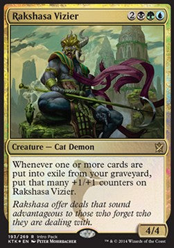 Rakshasa Vizier #193 MTG Khans O...