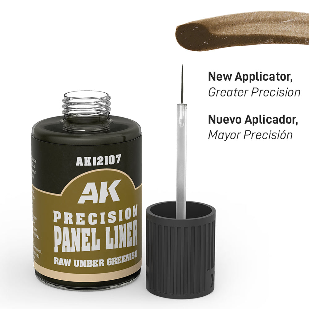 Raw Umber Greenish Precision Panel Liner