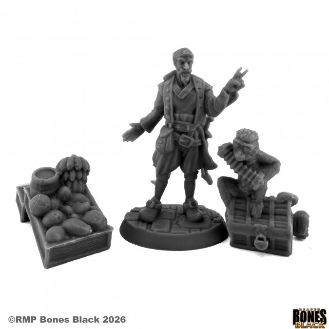 Reaper Miniatures Brinewind Merchant and Goods