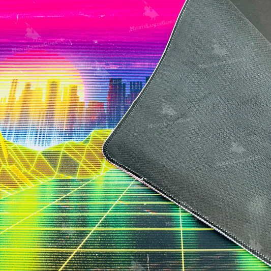 Retrowave Plains playmat by 1UP ...