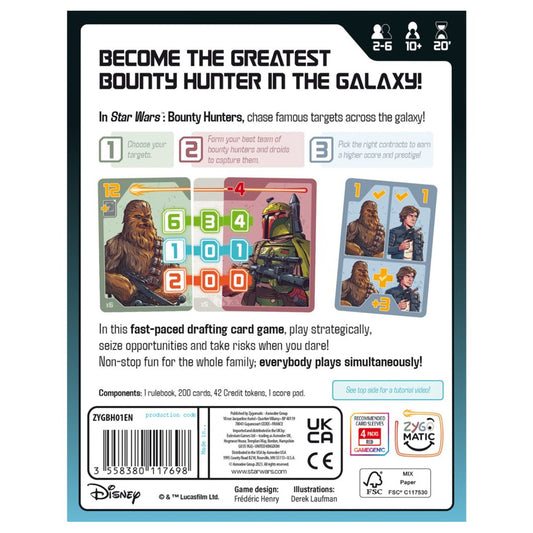 Star Wars Bounty Hunters Card Game
