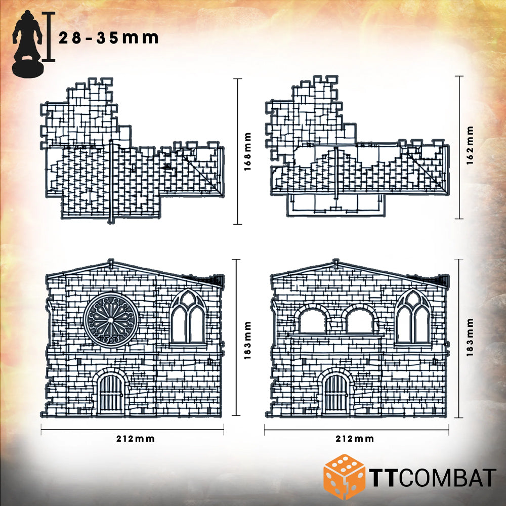 Sacrosanct Ruins Wargaming Terrain