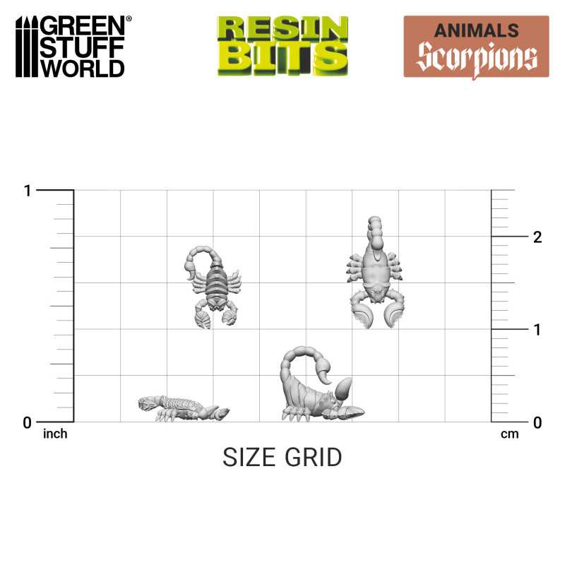 3D Printed Scorpions - Green Stuff World
