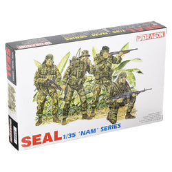 Dragon Models United States Navy SEAL Figures 1:35 Scale Models