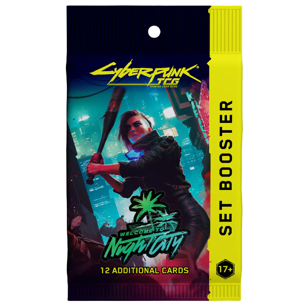 Cyberpunk TCG Welcome To Night City Set Booster Pack