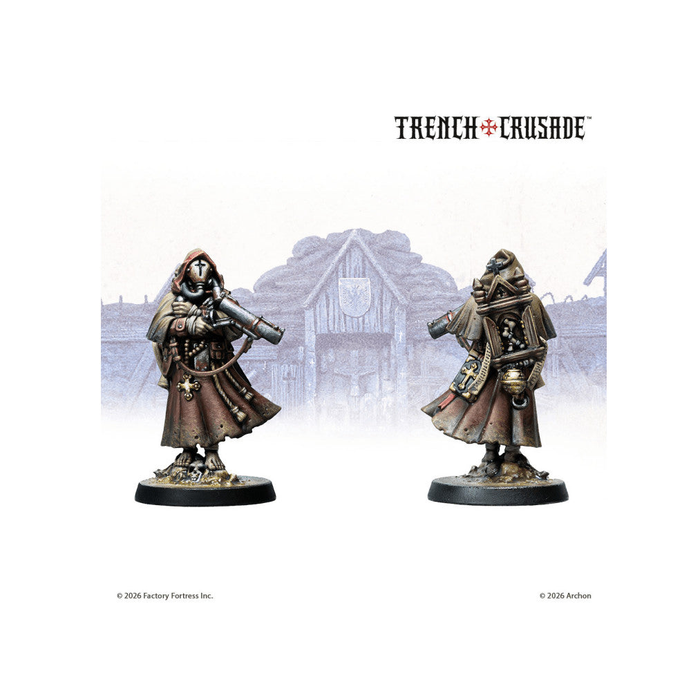 Trench Crusade Sniper Priests Painted Examples