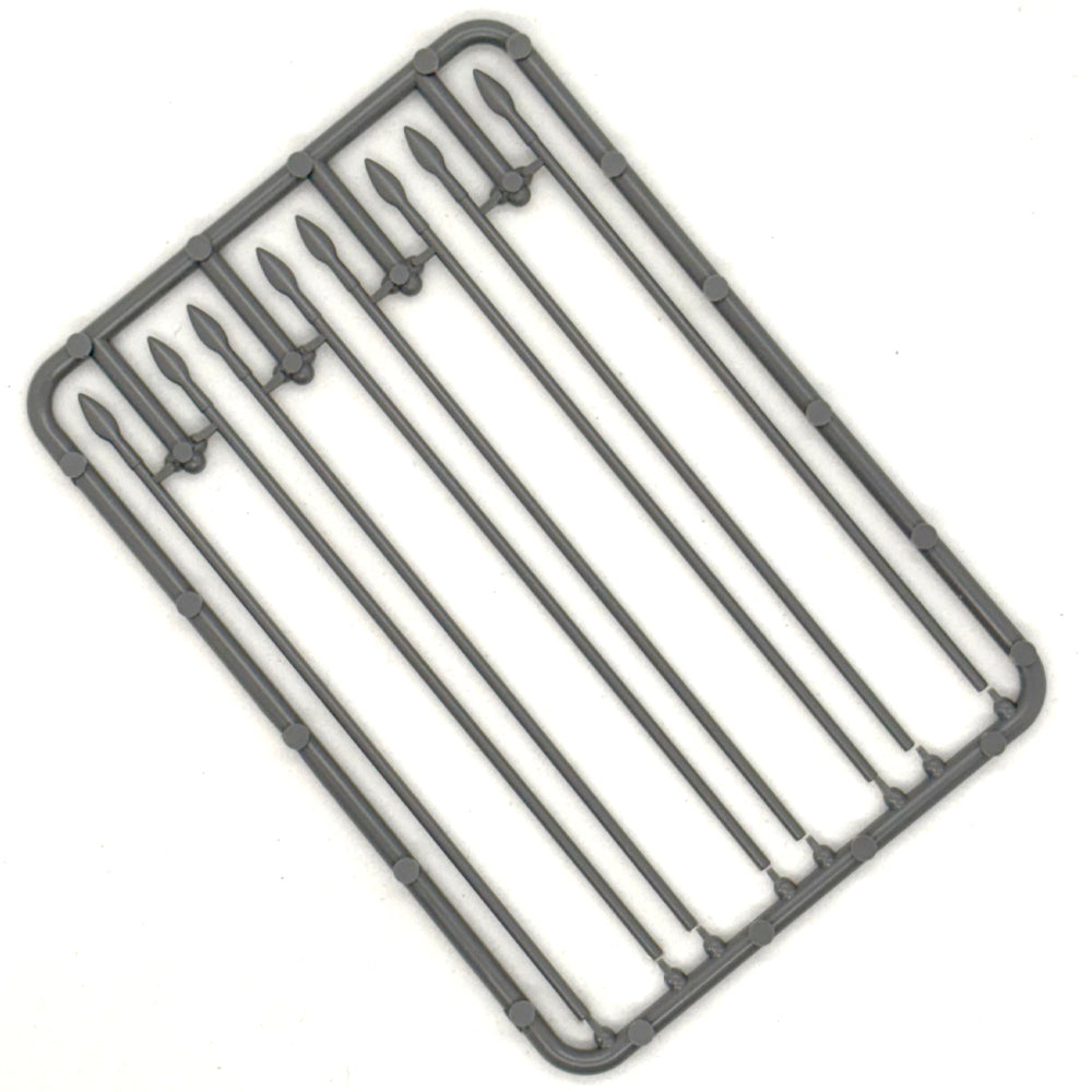 40 Plastic Spears - North Star Wargaming Components