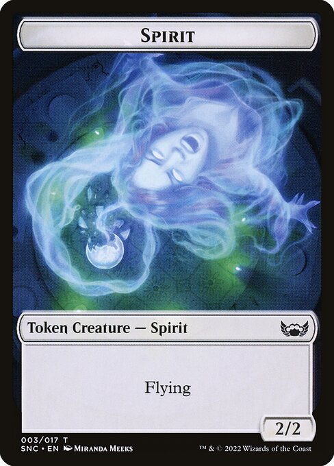 Spirit Token Streets Of New Capenna #003