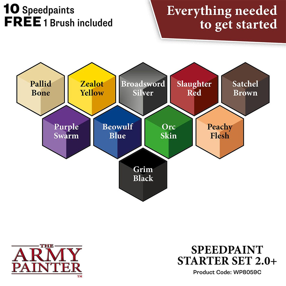 The Army Painter Speedpaint 2.0 Starter Set