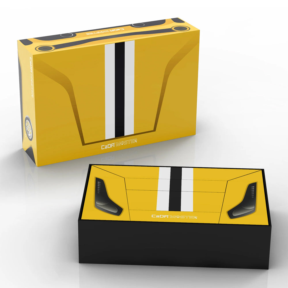 CaDA Italian Yellow Supercar C61057W – 1:8 Scale Radio-Controlled Model