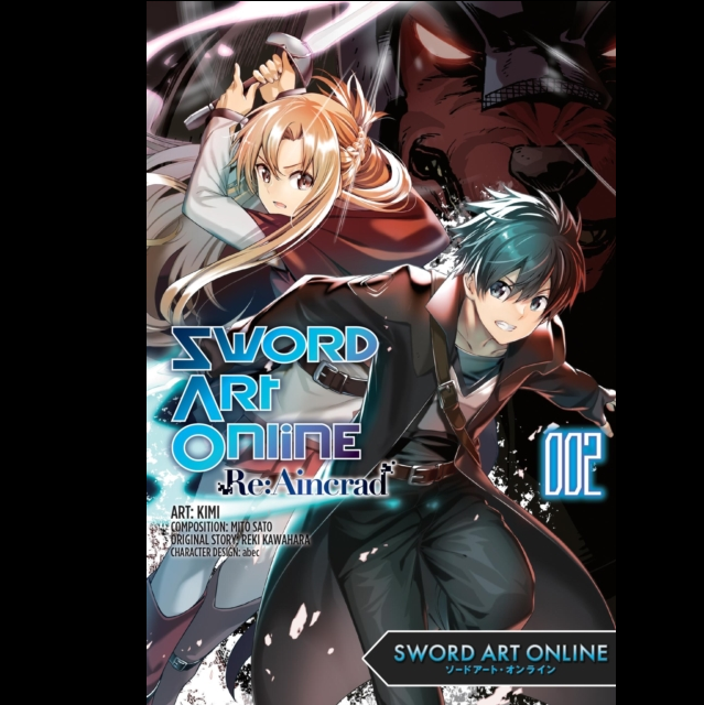 Sword Art Online Re: Aincrad Vol. 2 manga paperback