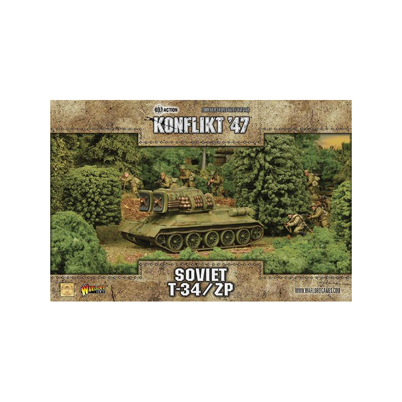 Soviet T-34/ZP | Konflikt '47 Gaming Miniatures