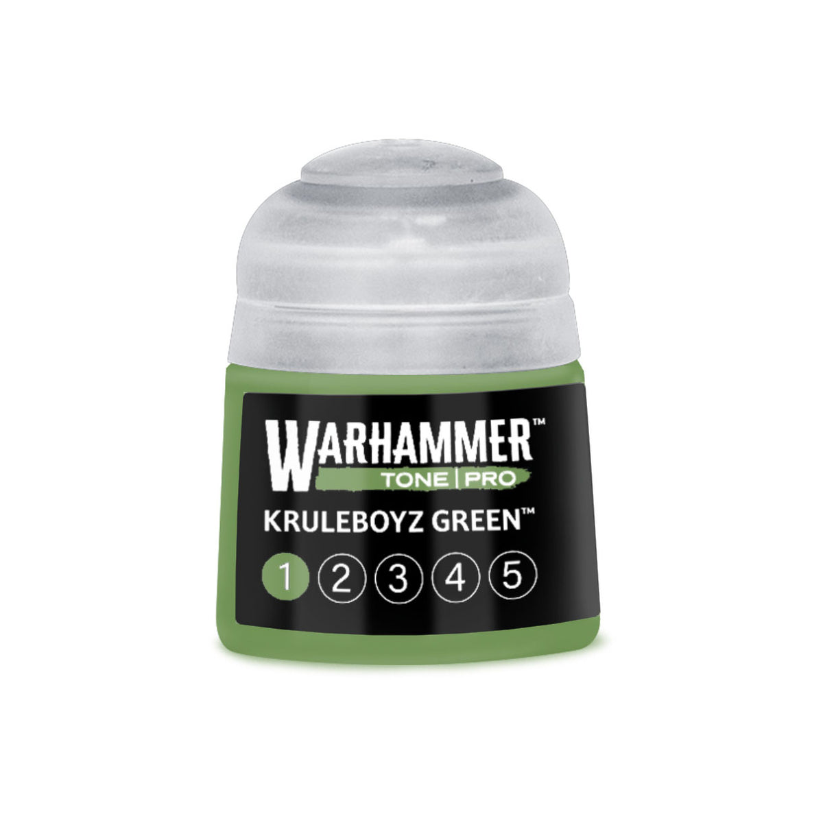 Kruleboyz Green No1 Warhammer Tone Pro Paint Pot - Mighty Lancer Games