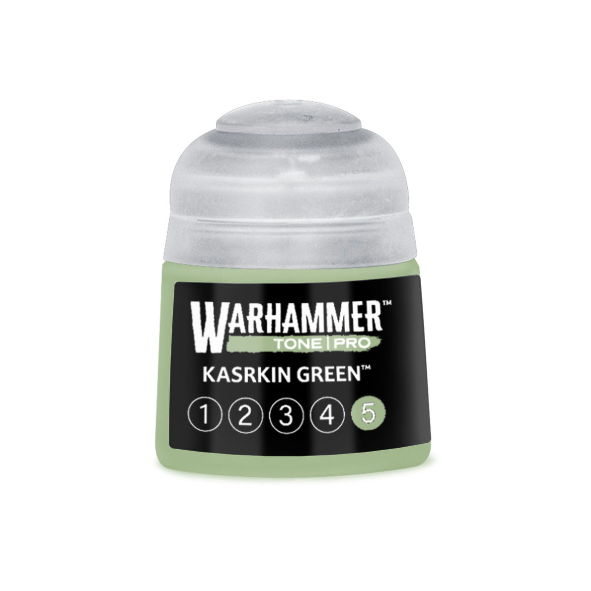 Kasrkin Green No5 Warhammer Tone Pro Paint Pot - Mighty Lancer Games