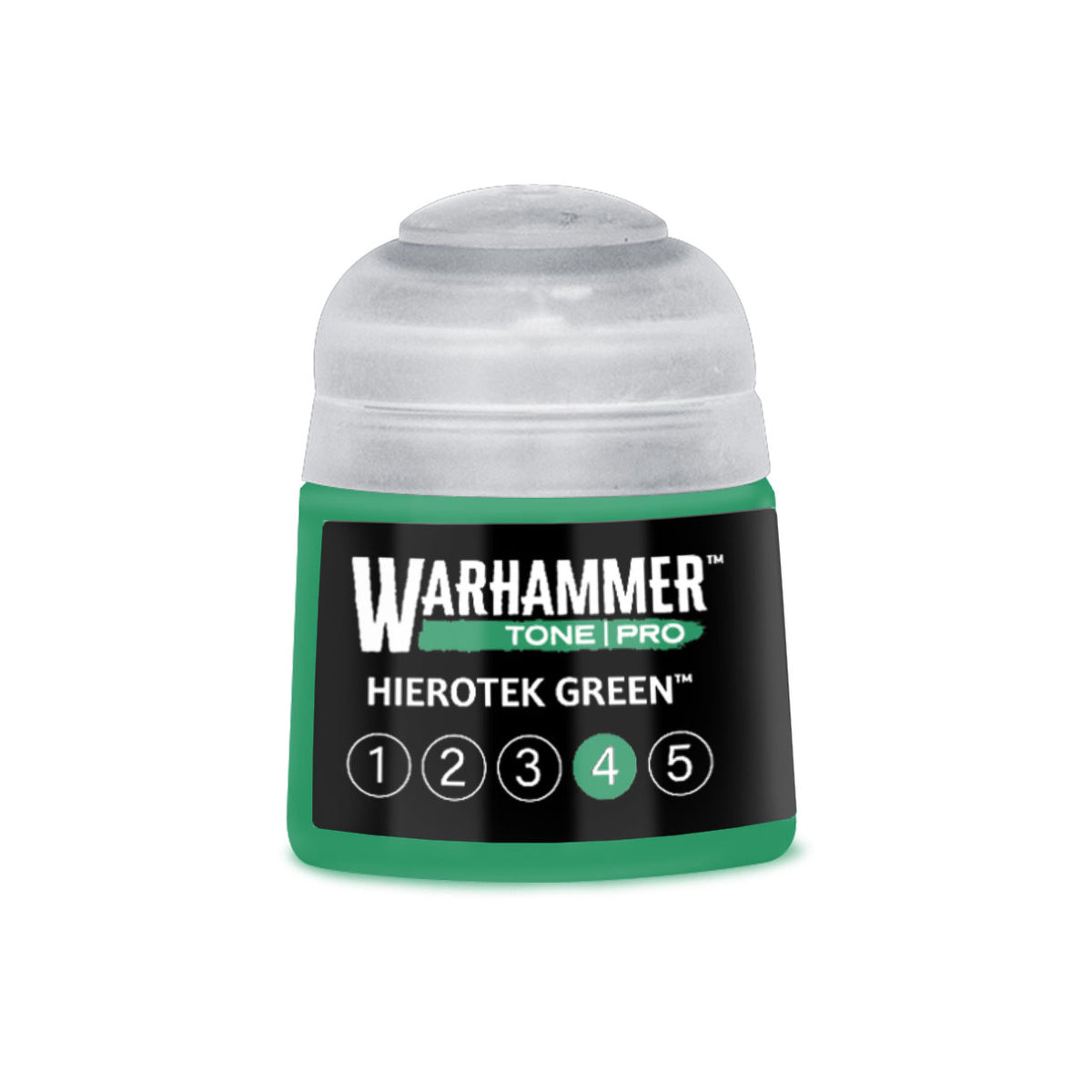 Hierotek Green No4 Warhammer Tone Pro Paint Pot - Mighty Lancer Games