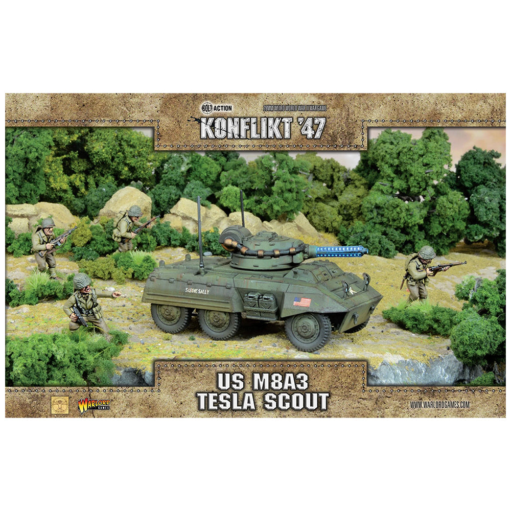 US M8A3 Tesla Scout | Konflikt '47 Gaming Miniatures