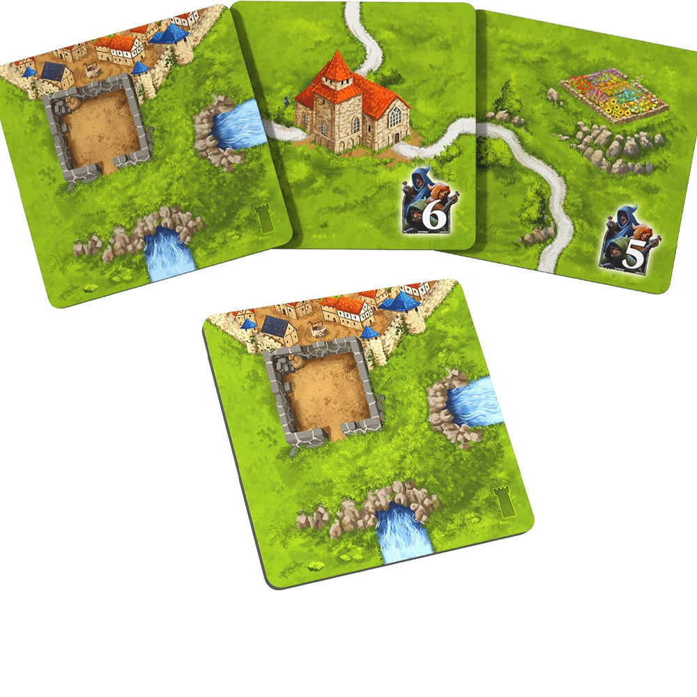 Carcassonne Towers & Thieves Tile Examples