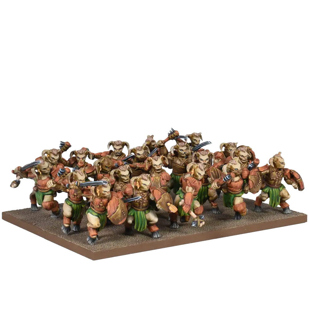 Kings of War Tribal Warriors Regiment