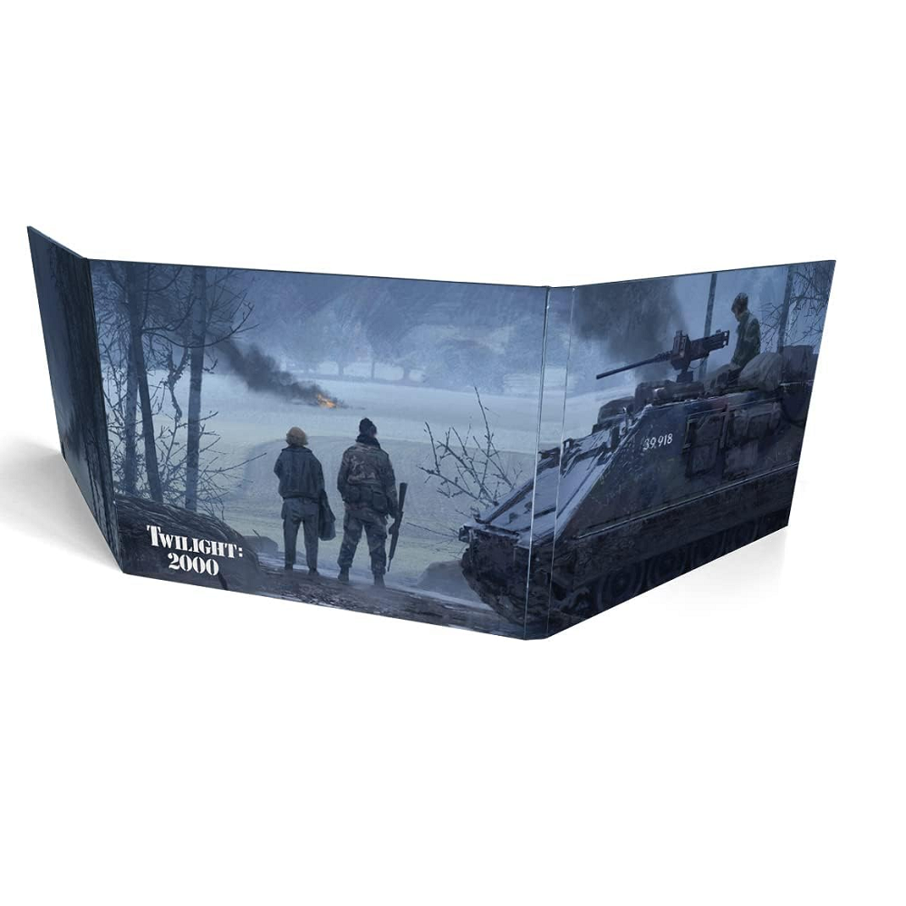 Twilight 2000 RPG Referee's Screen. A deluxe referee's screen in a landscape format