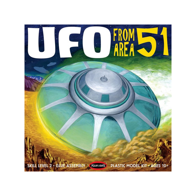 UFO From Area 51 Model Kit - Polar Lights