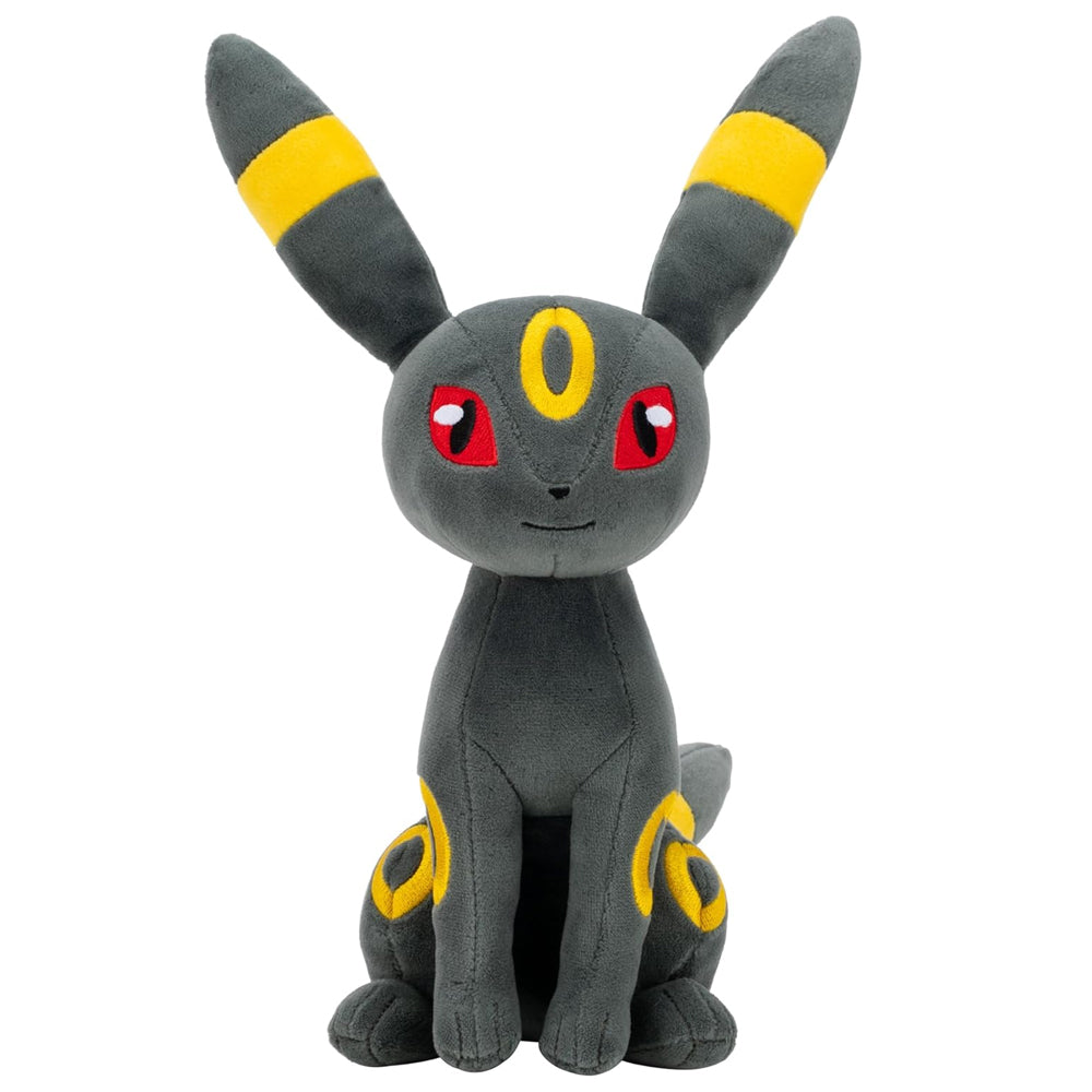 8" Umbreon Pokémon Plushie Soft Toy Straight On