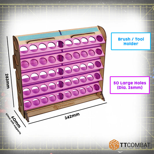 TT Combat 50 Bottle Paint Rack A...