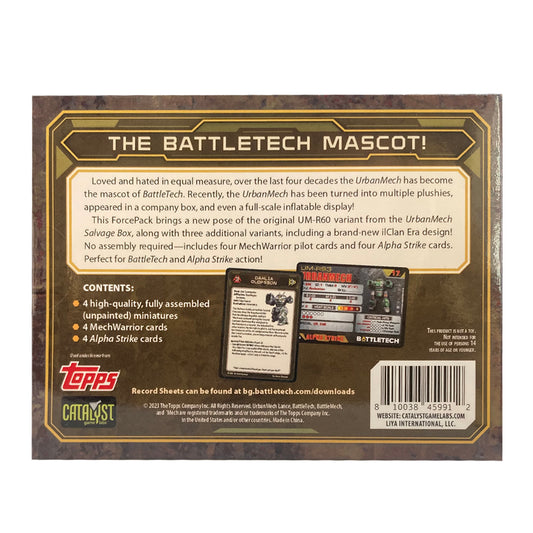 BattleTech UrbanMech Lance