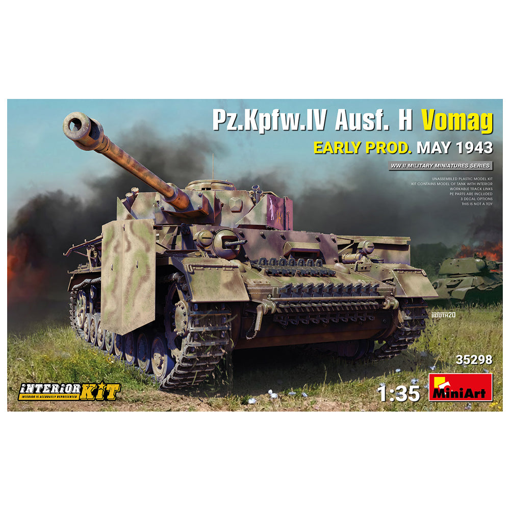 Early Prod. Pz.Kpfw.IV Ausf. H Vomag. - MiniArt 35330