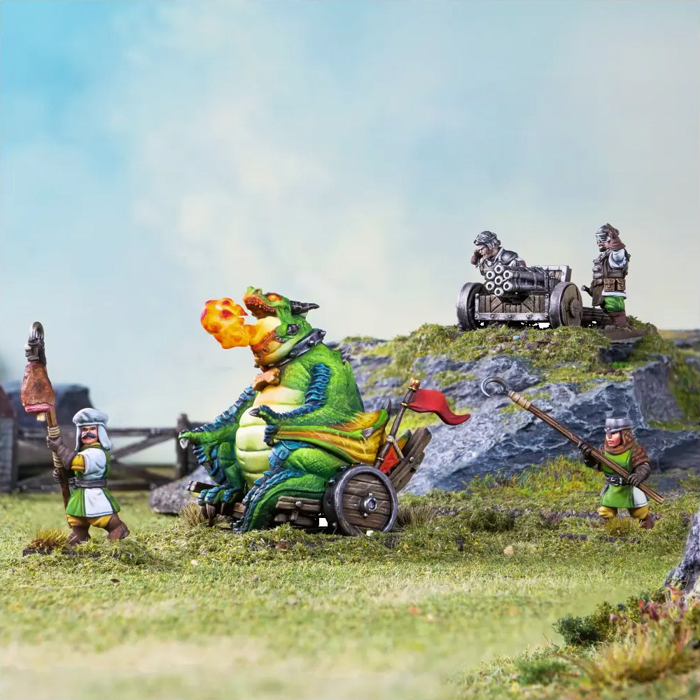 Halfling War Engines Painted Example