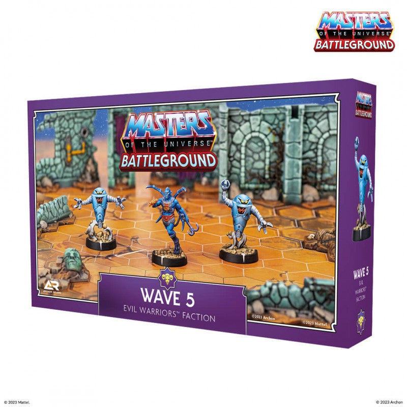 Wave 5 Evil Warriors Faction - MOTU Battleground