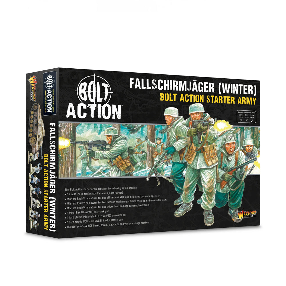 Winter Falschirmjager Bolt Action Starter Army