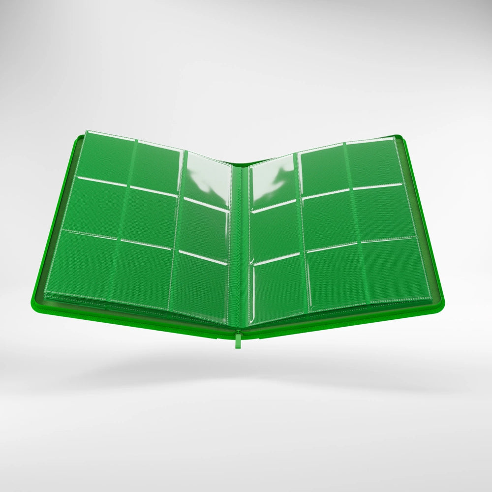 Green Gamegenic Zip Folio Inner View