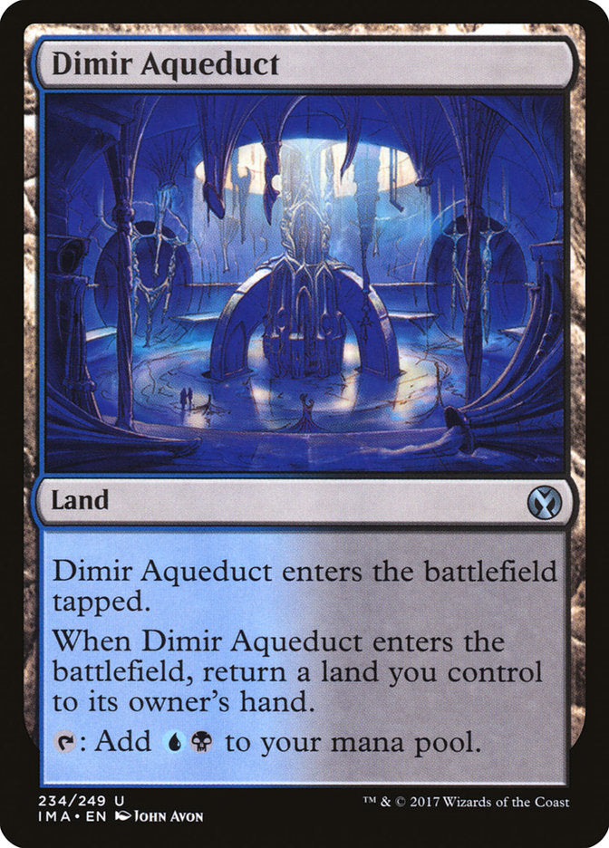 Dimir Aqueduct - Iconic Masters #234