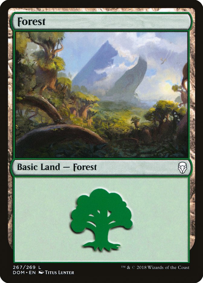 Forest Dominaria #267