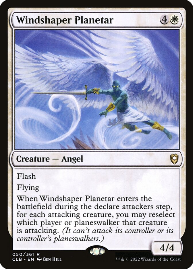 Windshaper Planetar - Commander Legends #050 Card Front