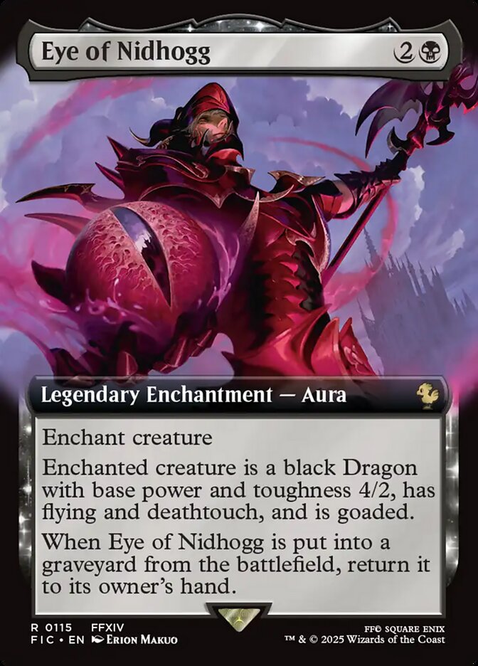 Eye of Nidhogg Final Fantasy Commander #115 Card Front