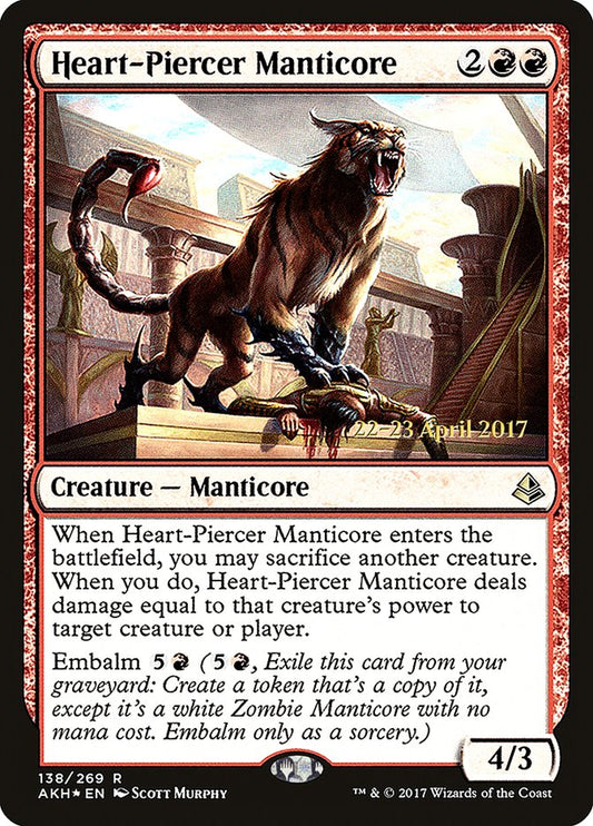 Heart-Piercer Manticore Amonkhet...