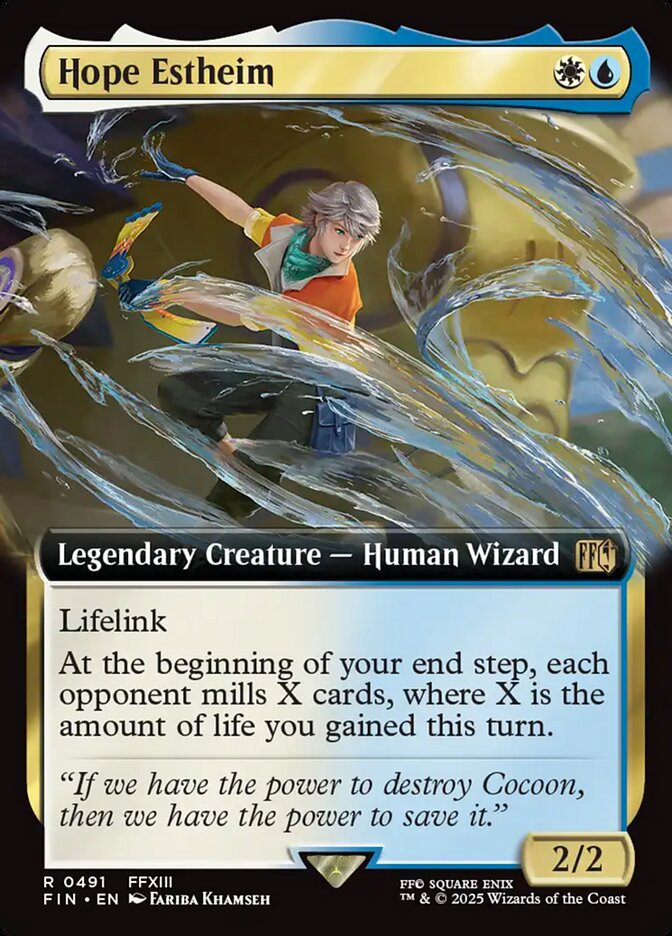 Extended Art Hope Estheim Final Fantasy #491
