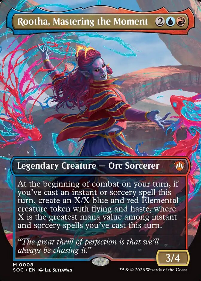 Rootha, Mastering the Moment Borderless SOS Commander #008