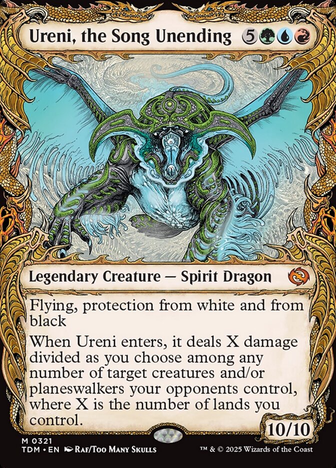 Showcase Ureni, the Song Unending Tarkir Dragonstorm #321
