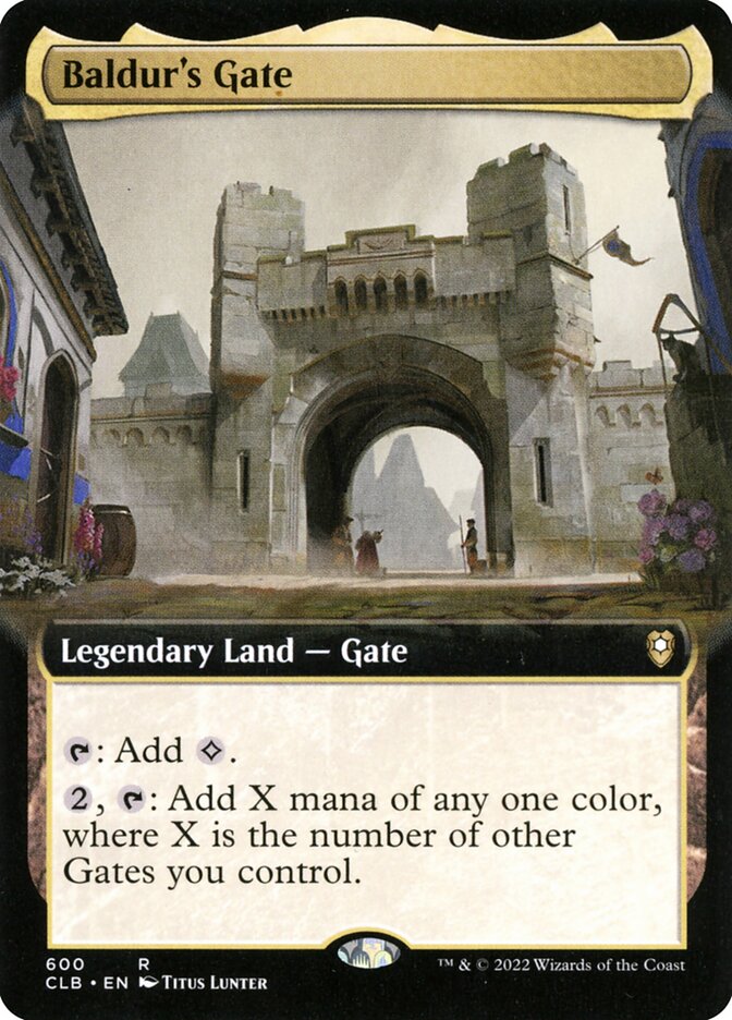 Baldur's Gate - Commander Legends #600 Card Front