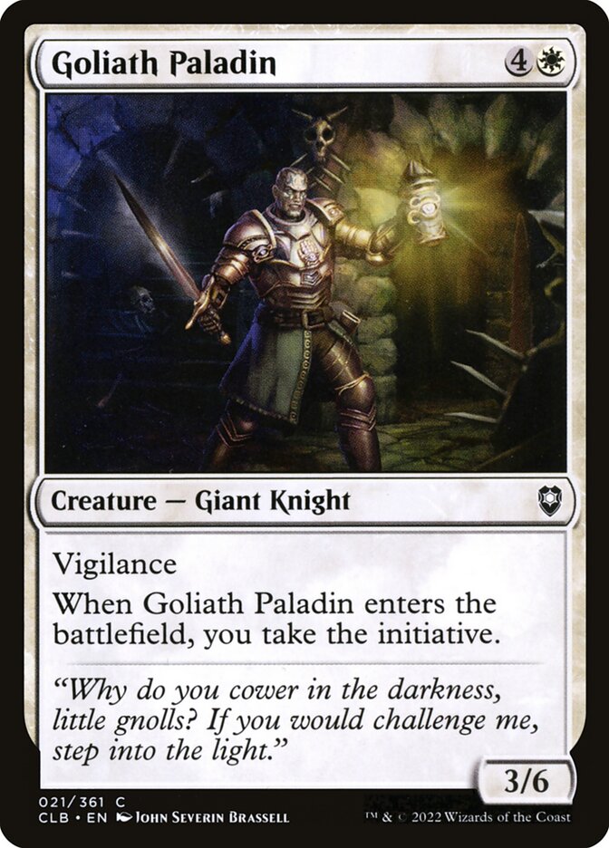 Goliath Paladin - Commander Legends #021 Card Front