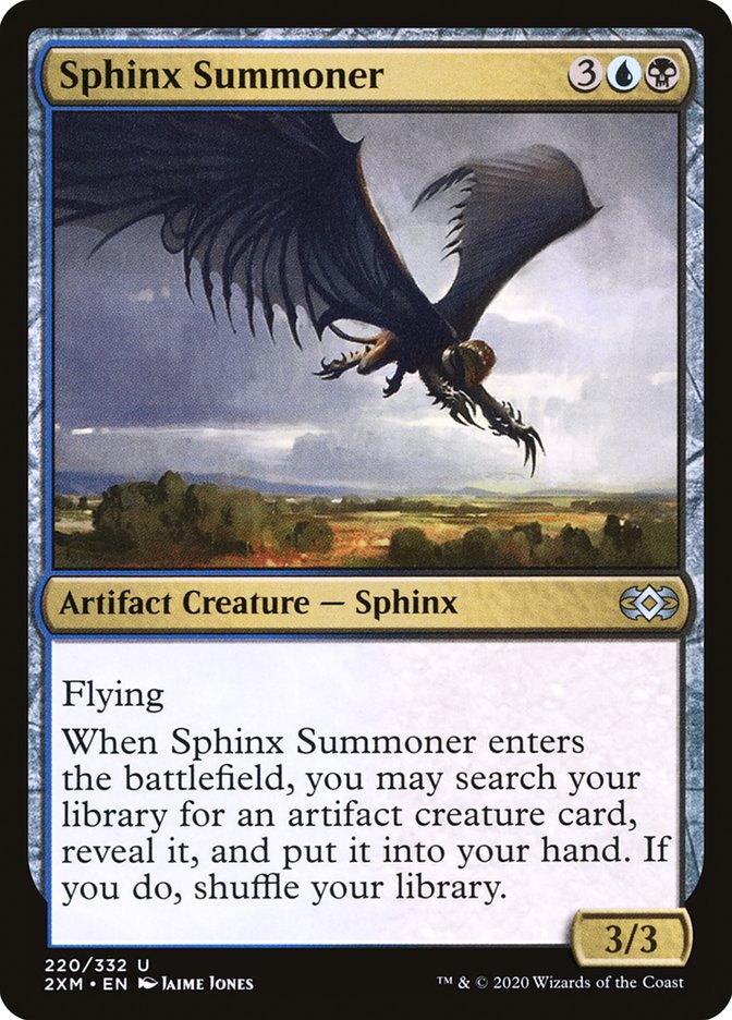 Sphinx Summoner Double Masters #220 Card Front