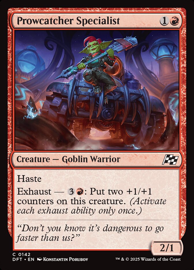 Prowcatcher Specialist Aetherdrift #142